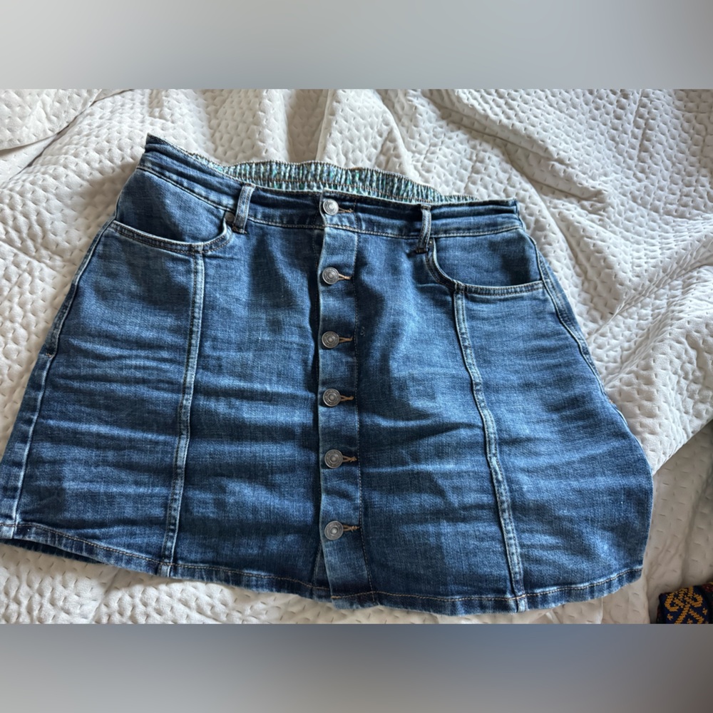 Aerie Denim Skirt